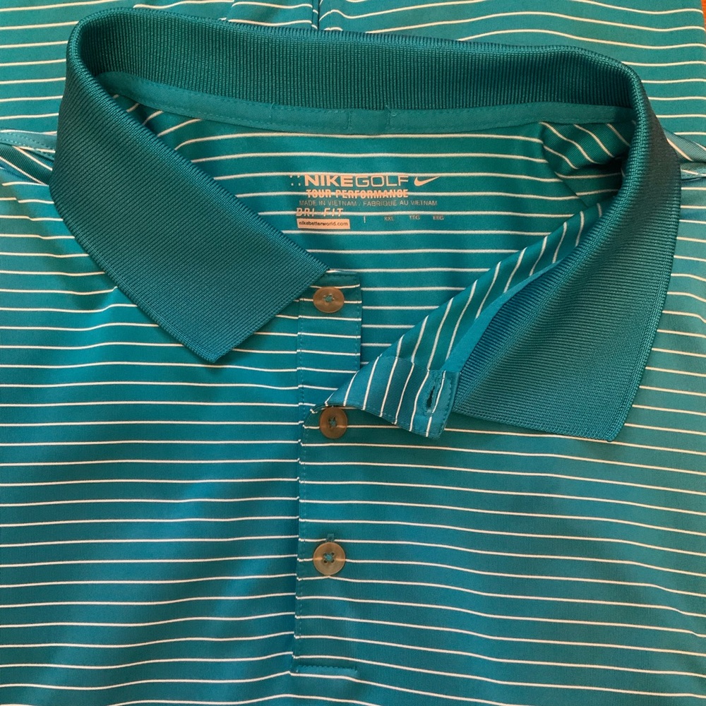 Nike Golf DriFit XXL Short Sleeve Shirt - Picture 3 of 3